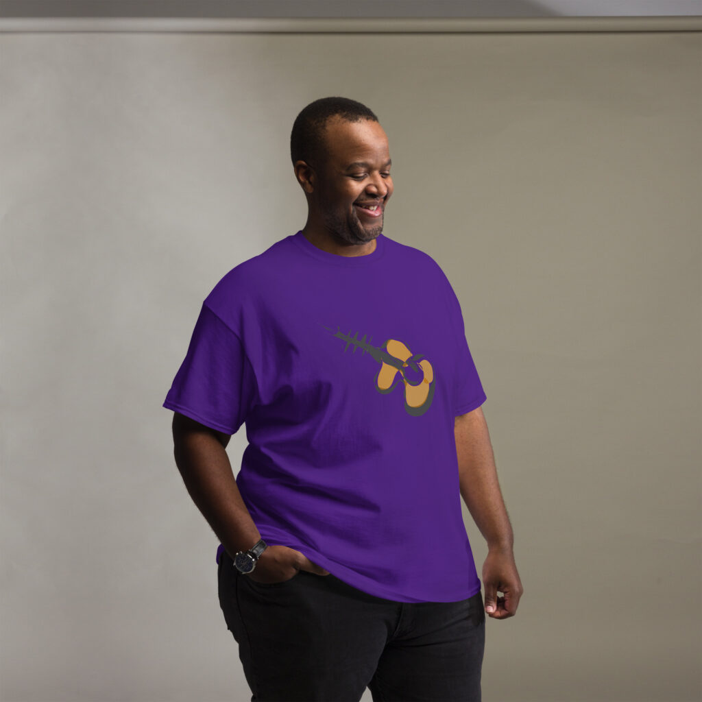 GUITAR - Men's Classic T-Shirt - Image 18