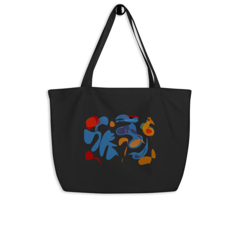 WHIMSY - Large Organic Tote Bag