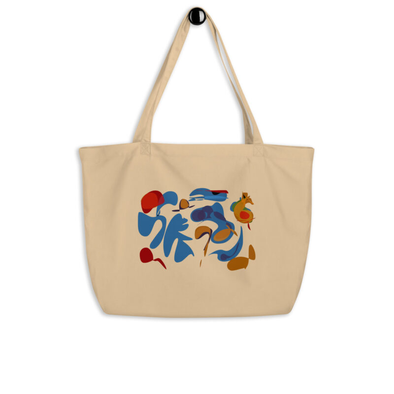 WHIMSY - Large Organic Tote Bag - Image 2