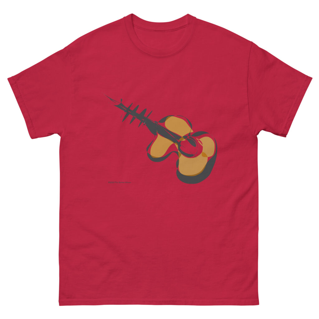 GUITAR - Men's Classic T-Shirt - Image 7