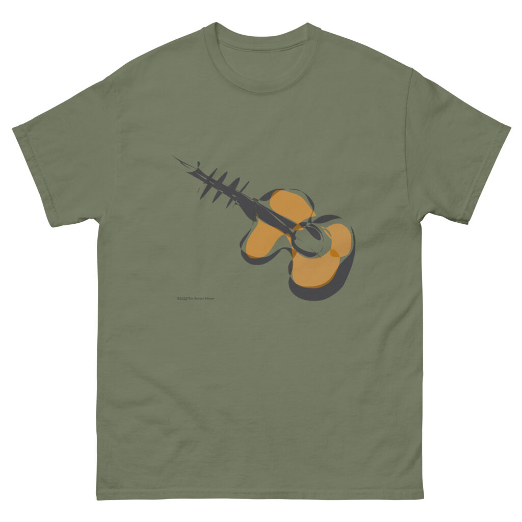 GUITAR - Men's Classic T-Shirt - Image 9