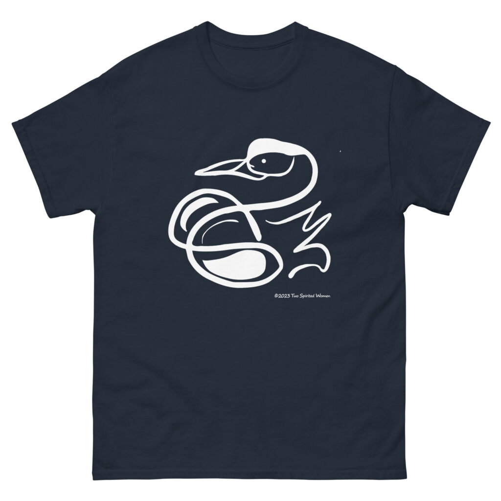 WHITE SWAN - Men's Classic T-Shirt - Image 3