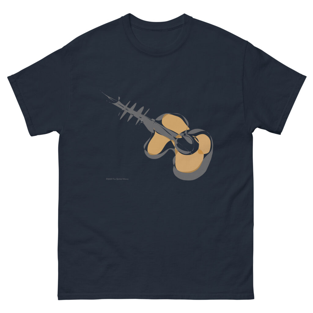 GUITAR - Men's Classic T-Shirt - Image 3