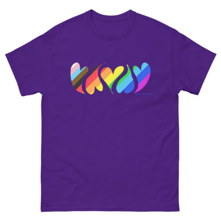 HEARTS OF PRIDE - Unisex Soft Heavyweight Tee