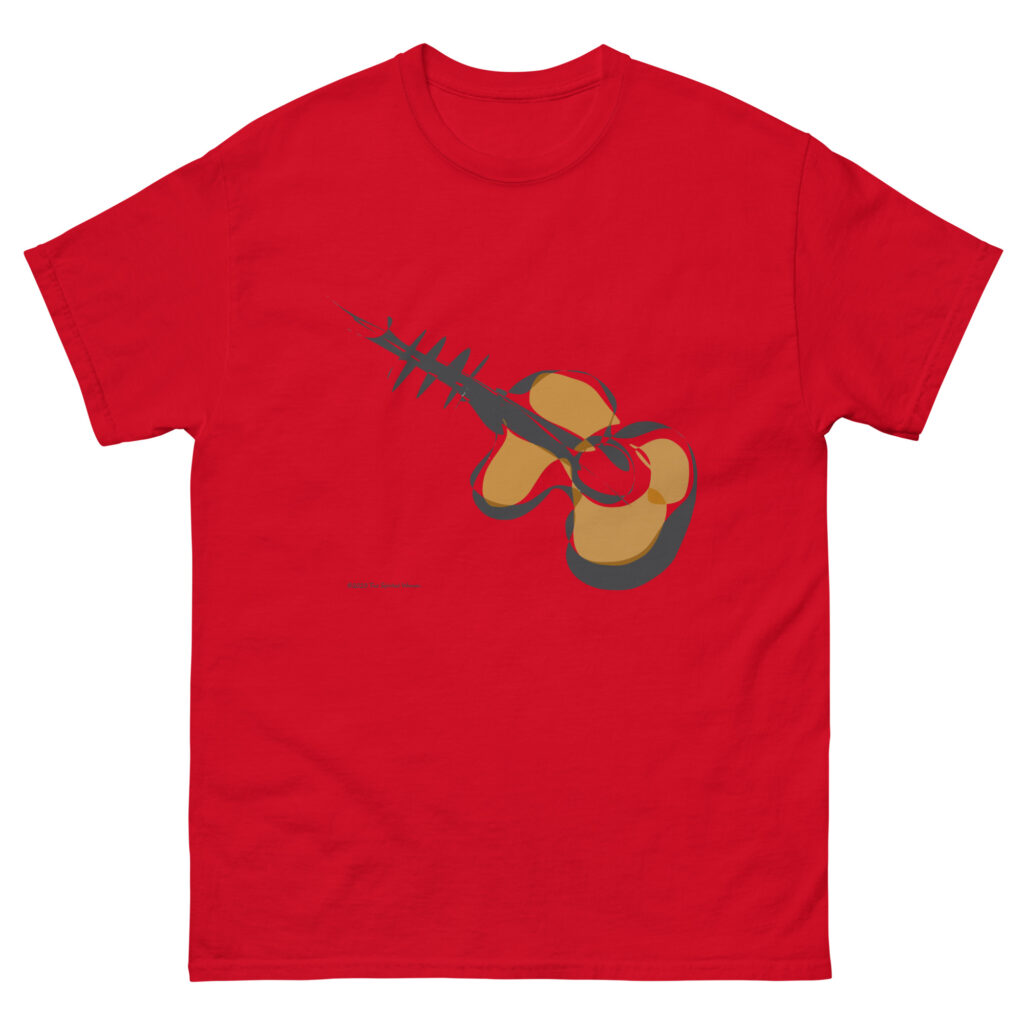 GUITAR - Men's Classic T-Shirt - Image 6
