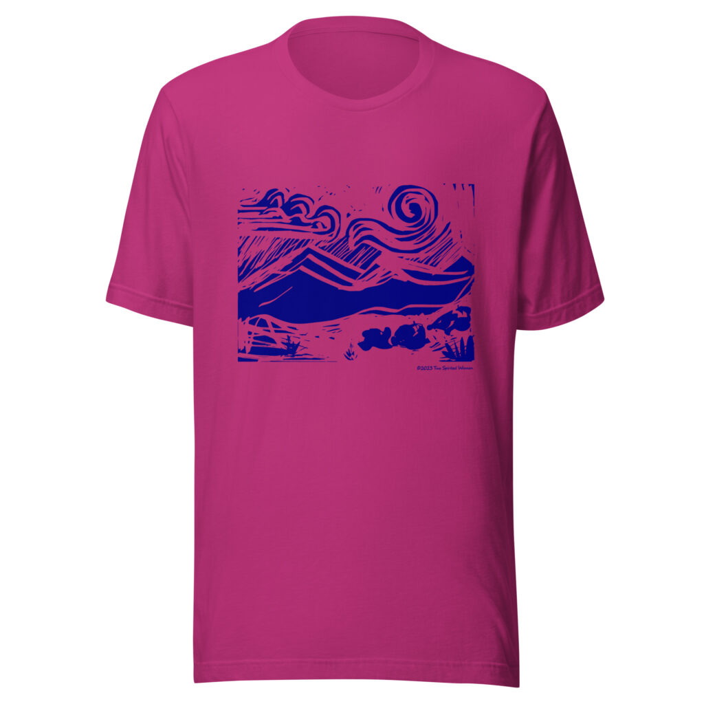 BLUE MOUNTAINS - Unisex Staple T-Shirt - Image 3