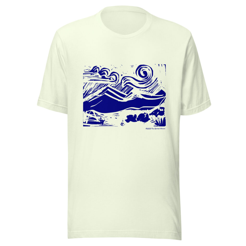 BLUE MOUNTAINS - Unisex Staple T-Shirt - Image 14
