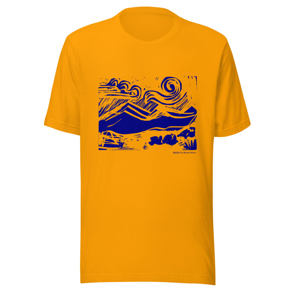 BLUE MOUNTAINS - Unisex Staple T-Shirt - Image 5