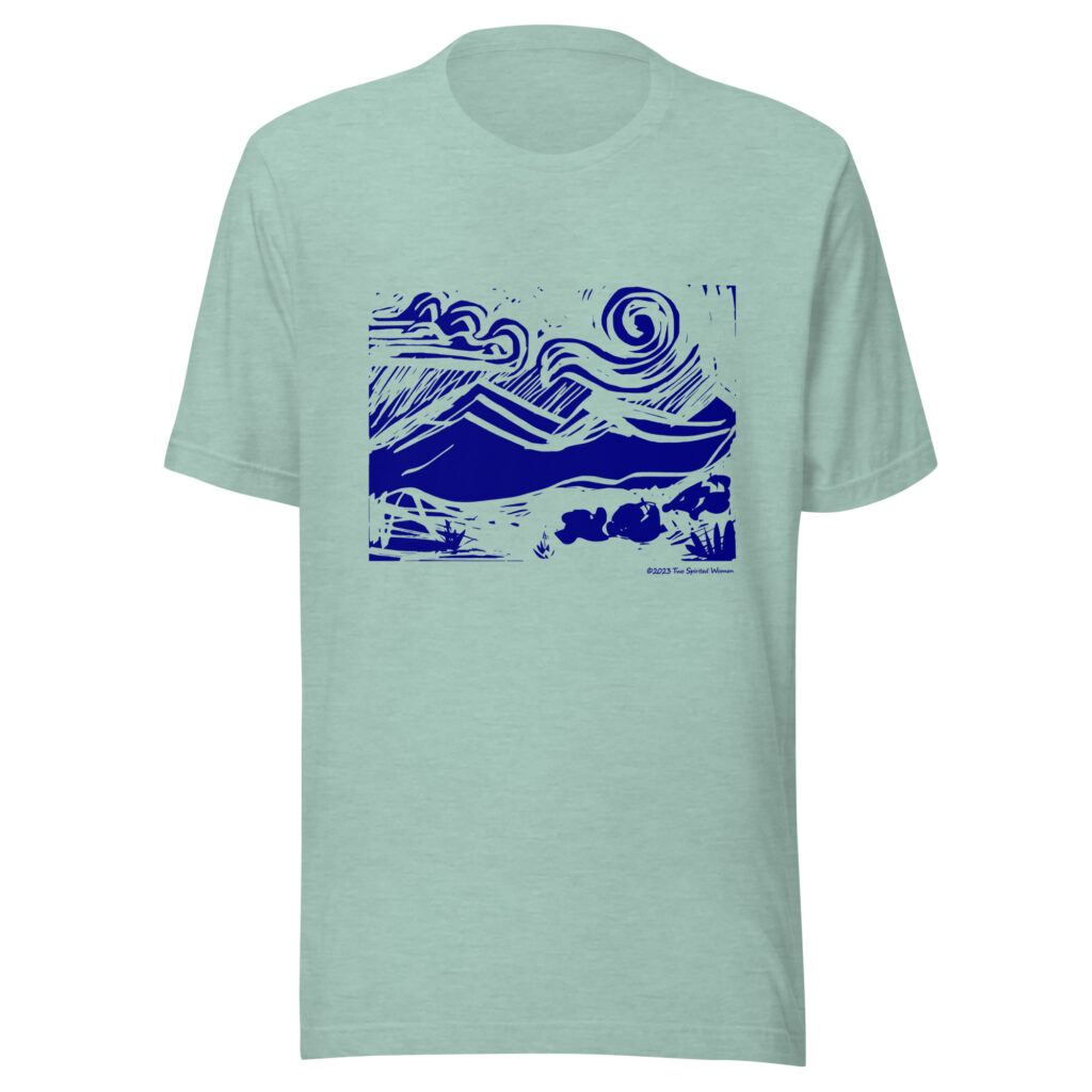 BLUE MOUNTAINS - Unisex Staple T-Shirt - Image 7
