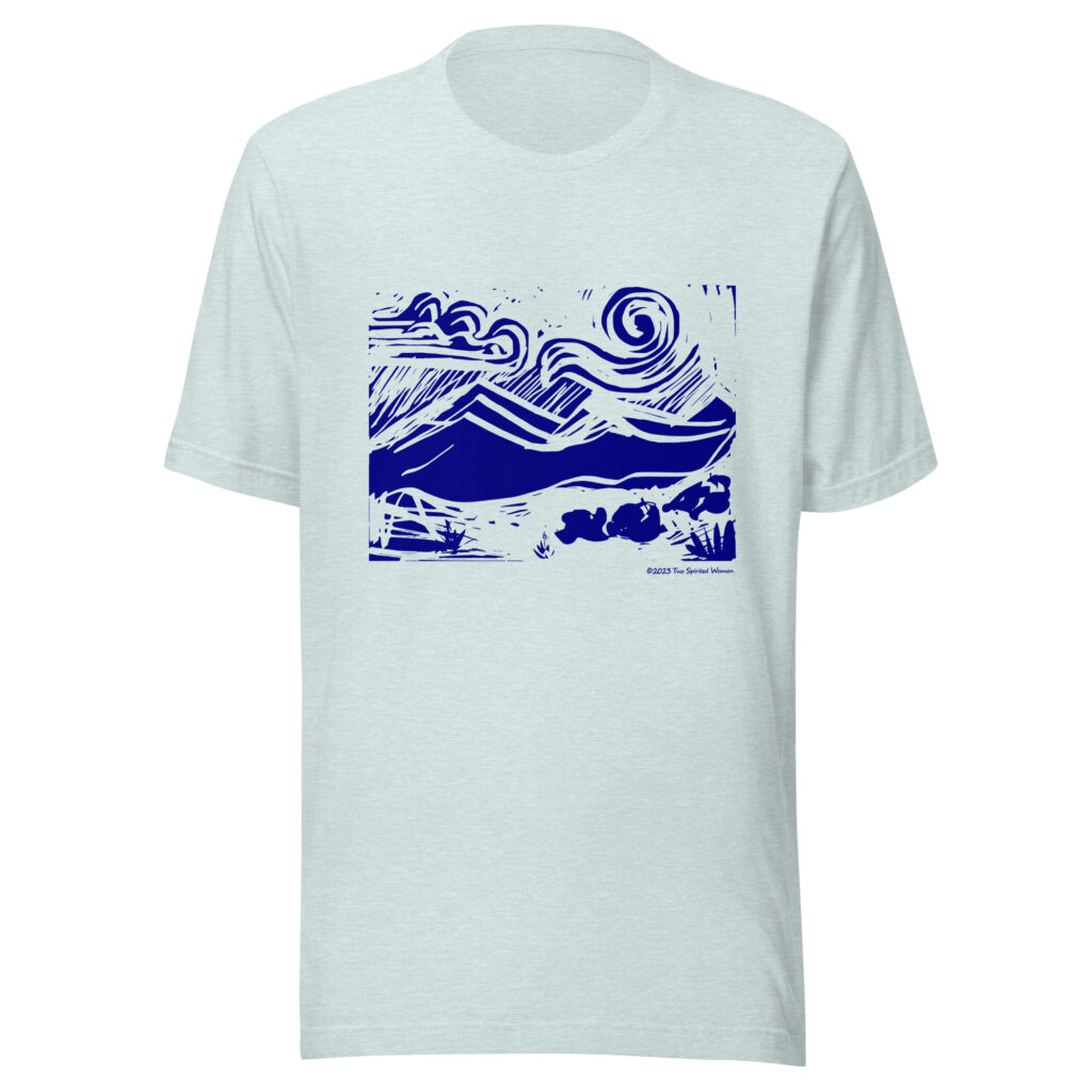 BLUE MOUNTAINS - Unisex Staple T-Shirt - Image 12