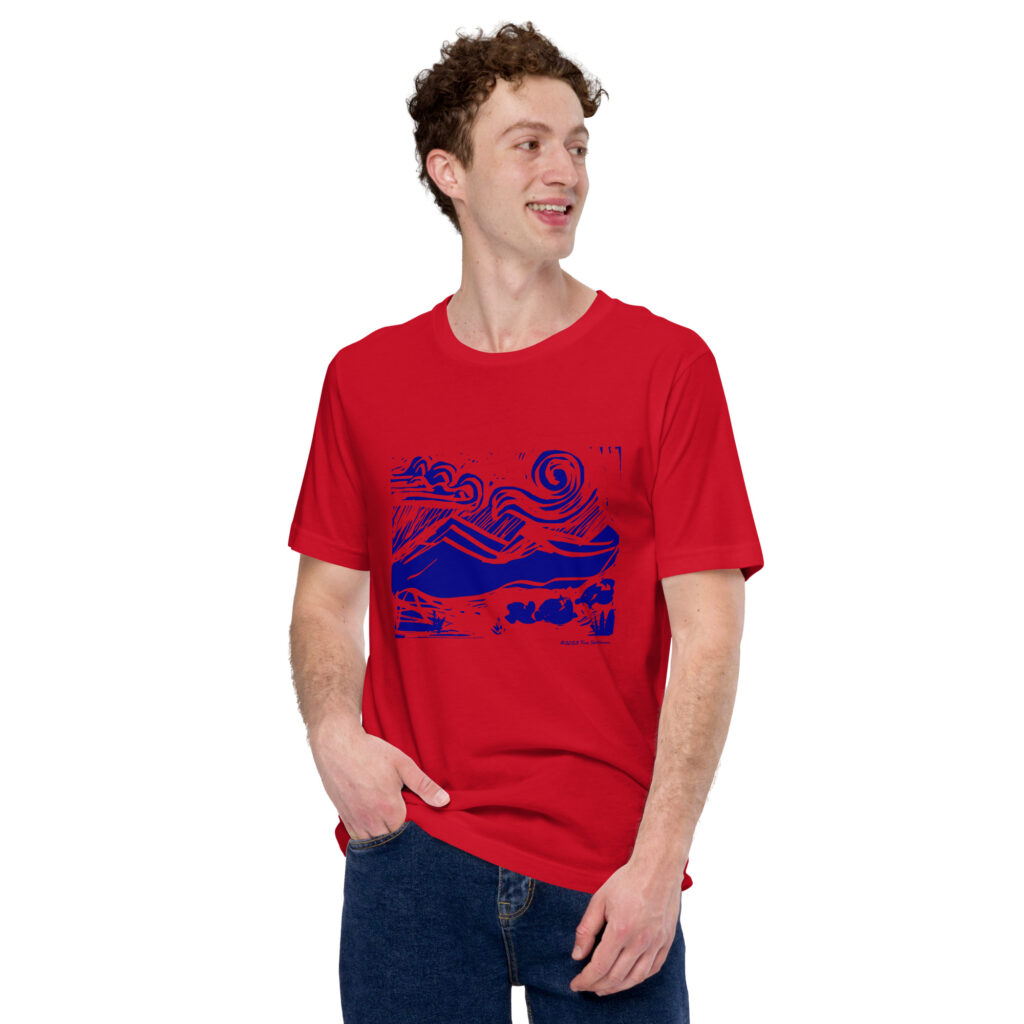 BLUE MOUNTAINS - Unisex Staple T-Shirt - Image 17