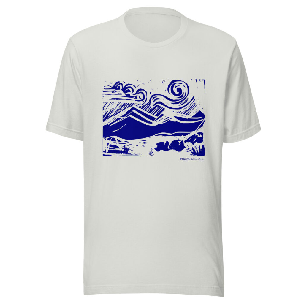 BLUE MOUNTAINS - Unisex Staple T-Shirt - Image 13