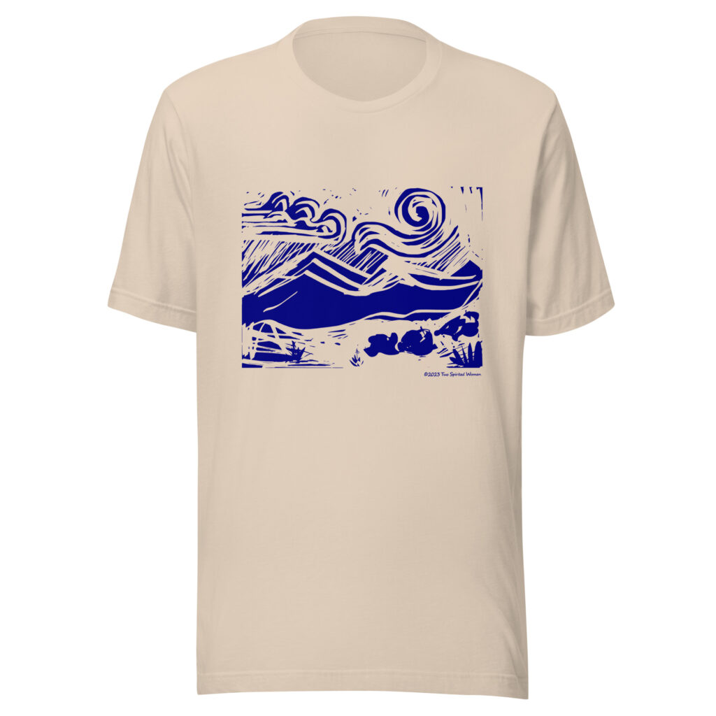 BLUE MOUNTAINS - Unisex Staple T-Shirt - Image 10