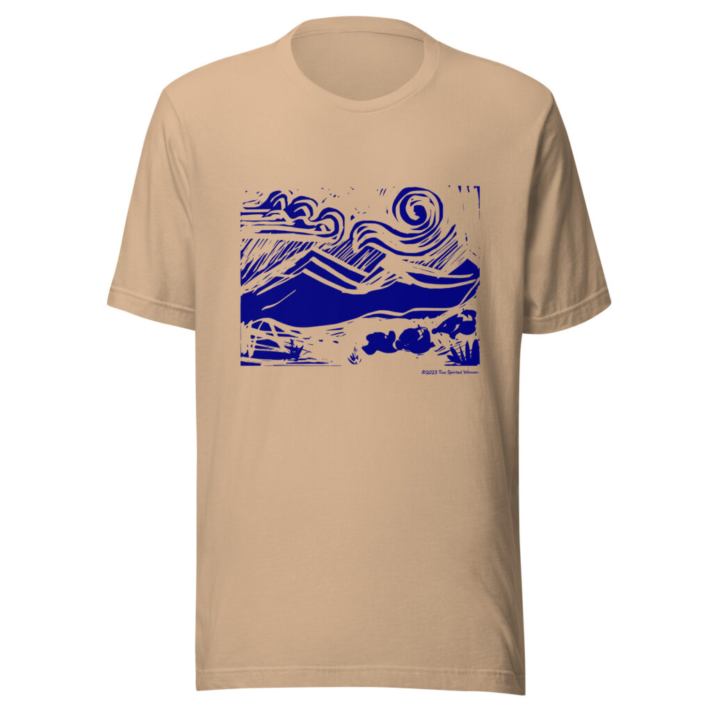 BLUE MOUNTAINS - Unisex Staple T-Shirt - Image 6