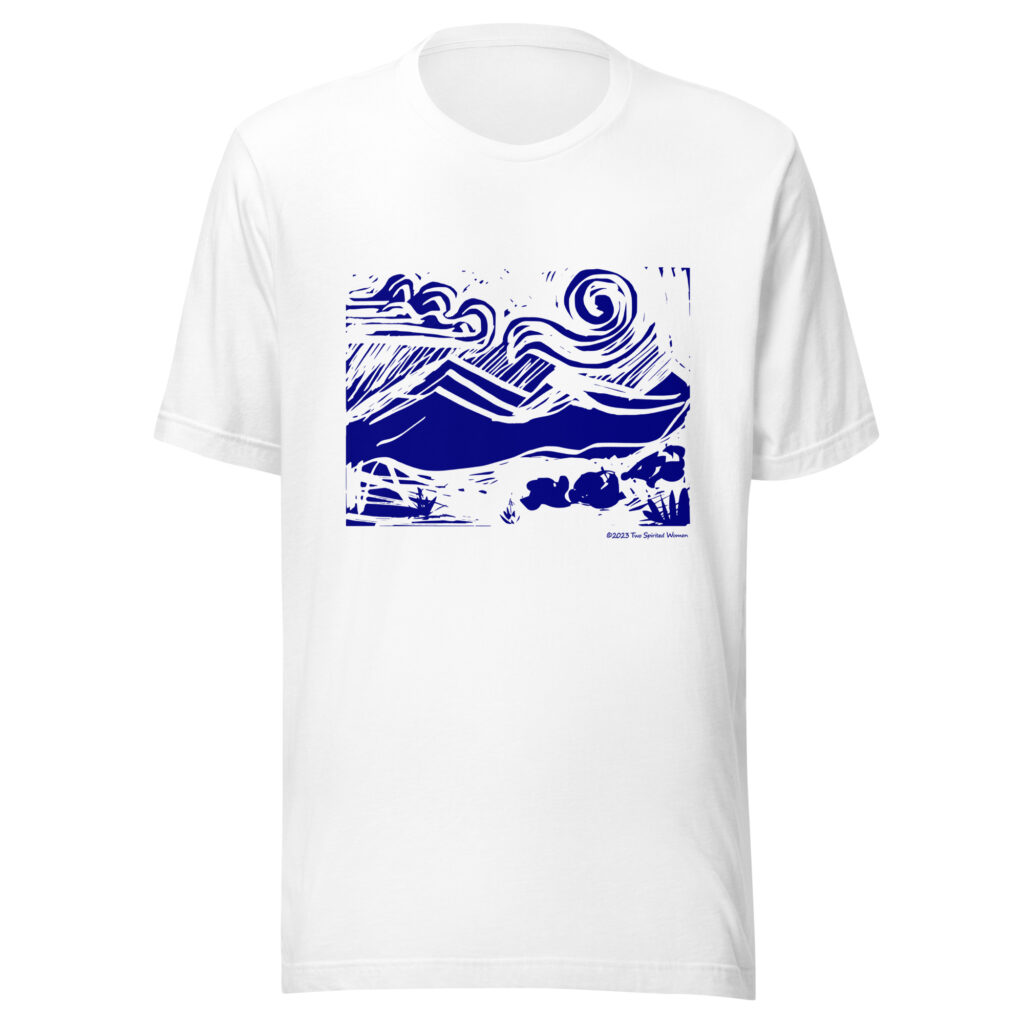 BLUE MOUNTAINS - Unisex Staple T-Shirt - Image 15