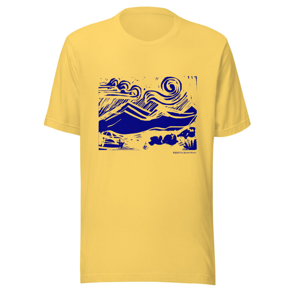BLUE MOUNTAINS - Unisex Staple T-Shirt - Image 11