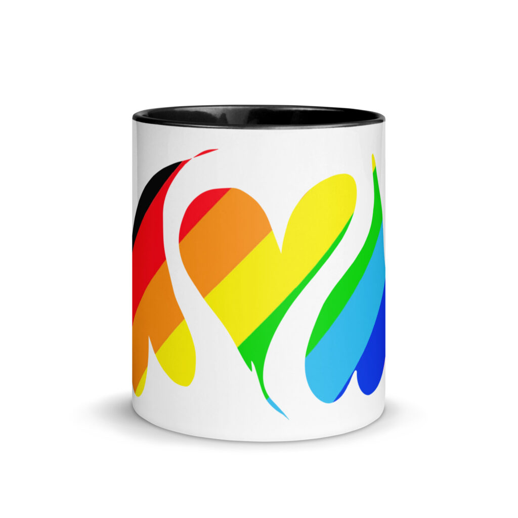 HEARTS OF PRIDE - Colorful Mug, 11 & 15 oz - Image 4