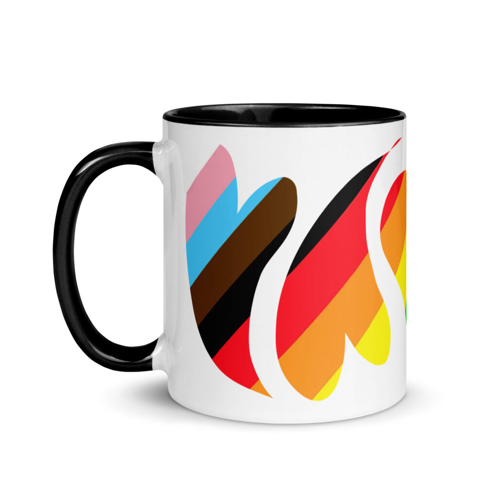HEARTS OF PRIDE - Colorful Mug, 11 & 15 oz - Image 5