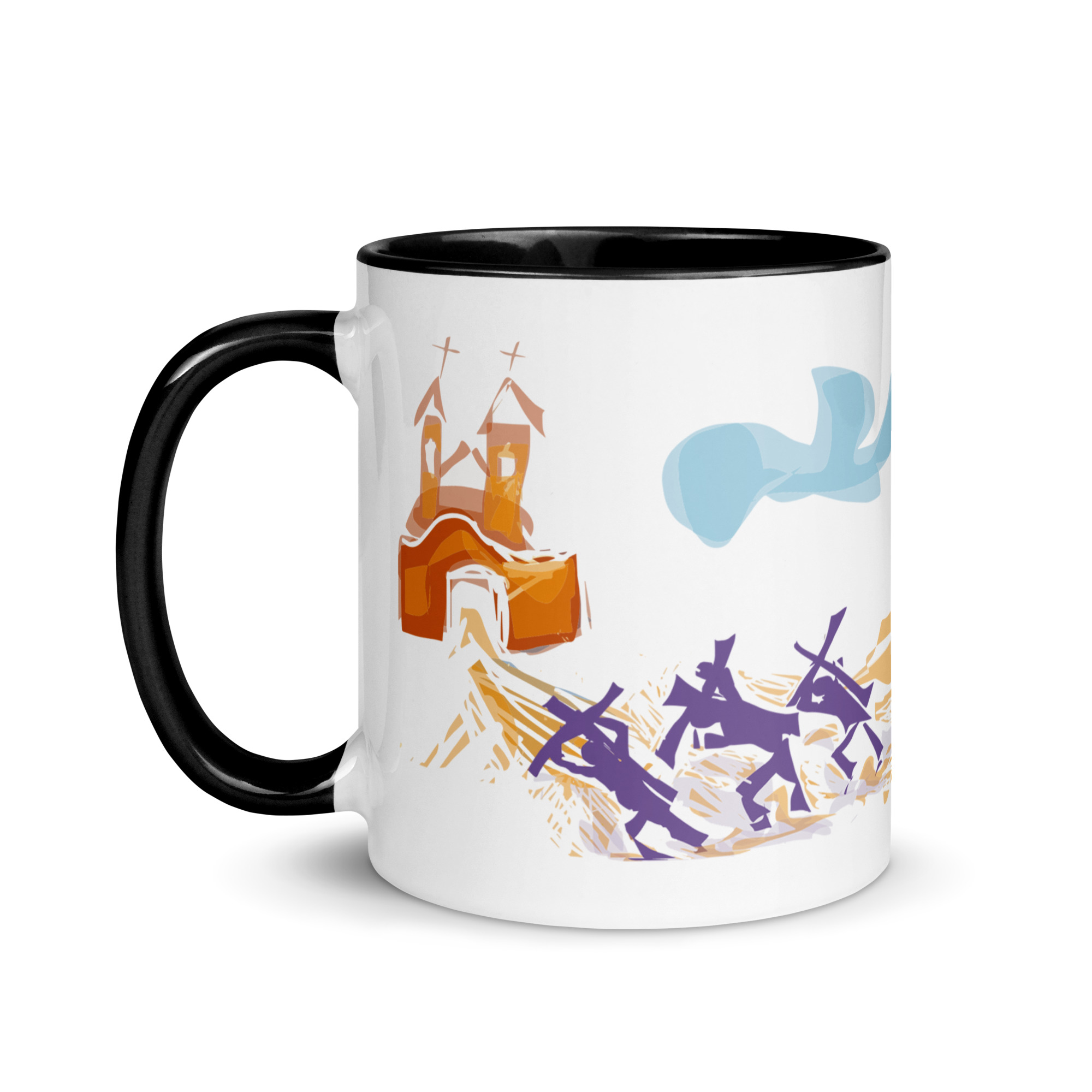 CHIMAYO PILGRIMAGE - Colorful Mug, 11 & 15 oz - Image 3
