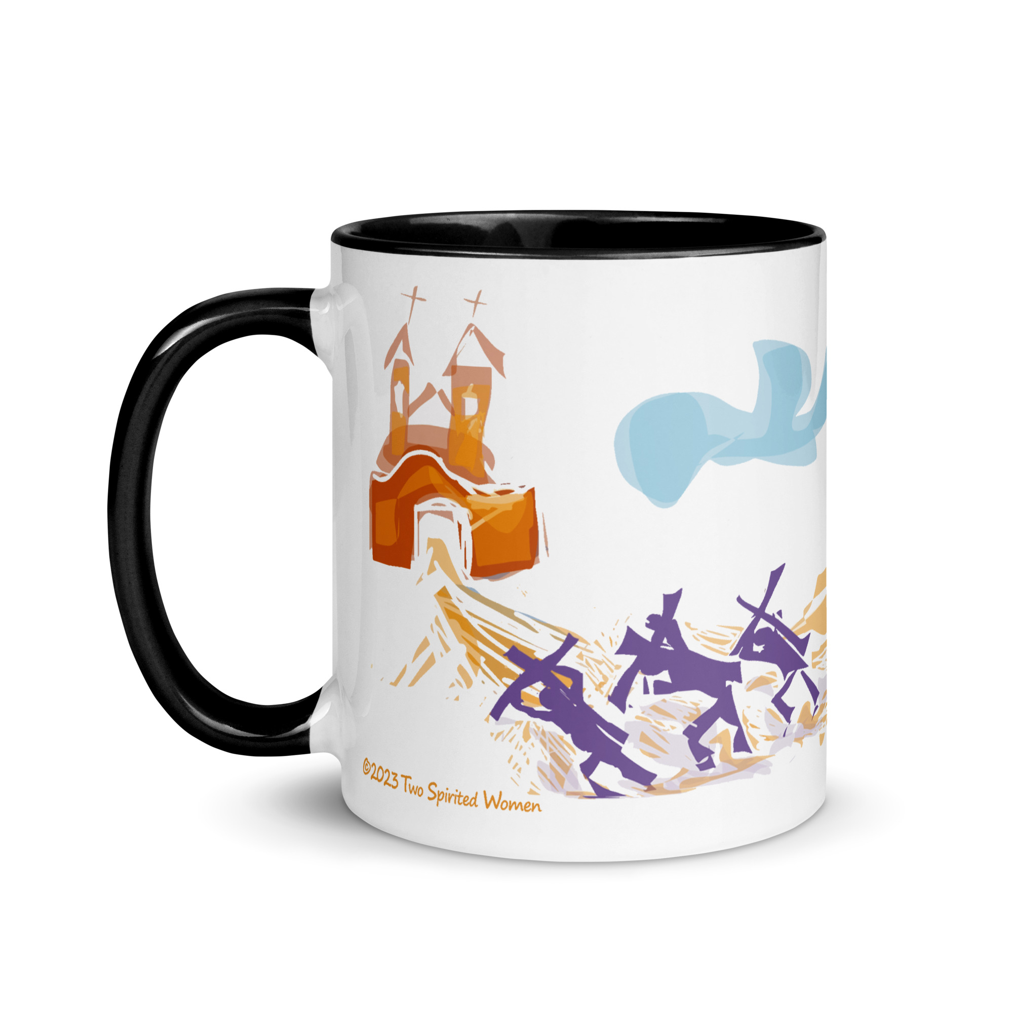 CHIMAYO PILGRIMAGE - Colorful Mug, 11 & 15 oz - Image 21