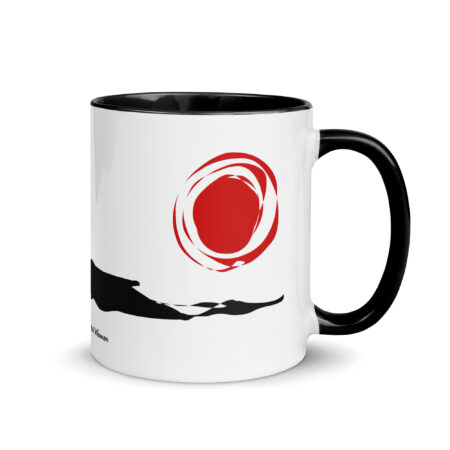 RED SUN - Colorful Mug, 11 & 15 oz