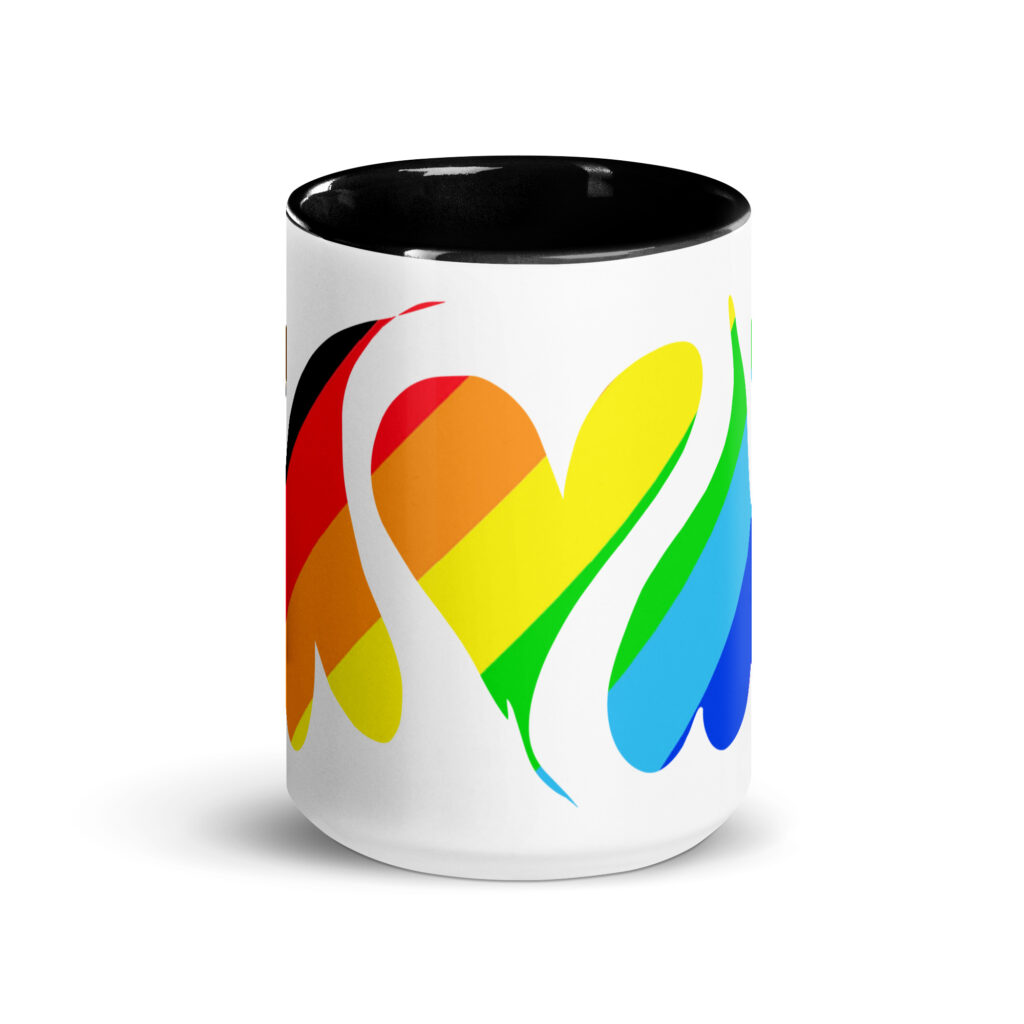 HEARTS OF PRIDE - Colorful Mug, 11 & 15 oz - Image 7