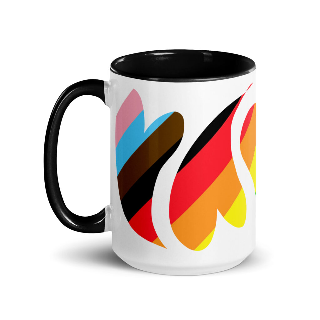 HEARTS OF PRIDE - Colorful Mug, 11 & 15 oz - Image 8