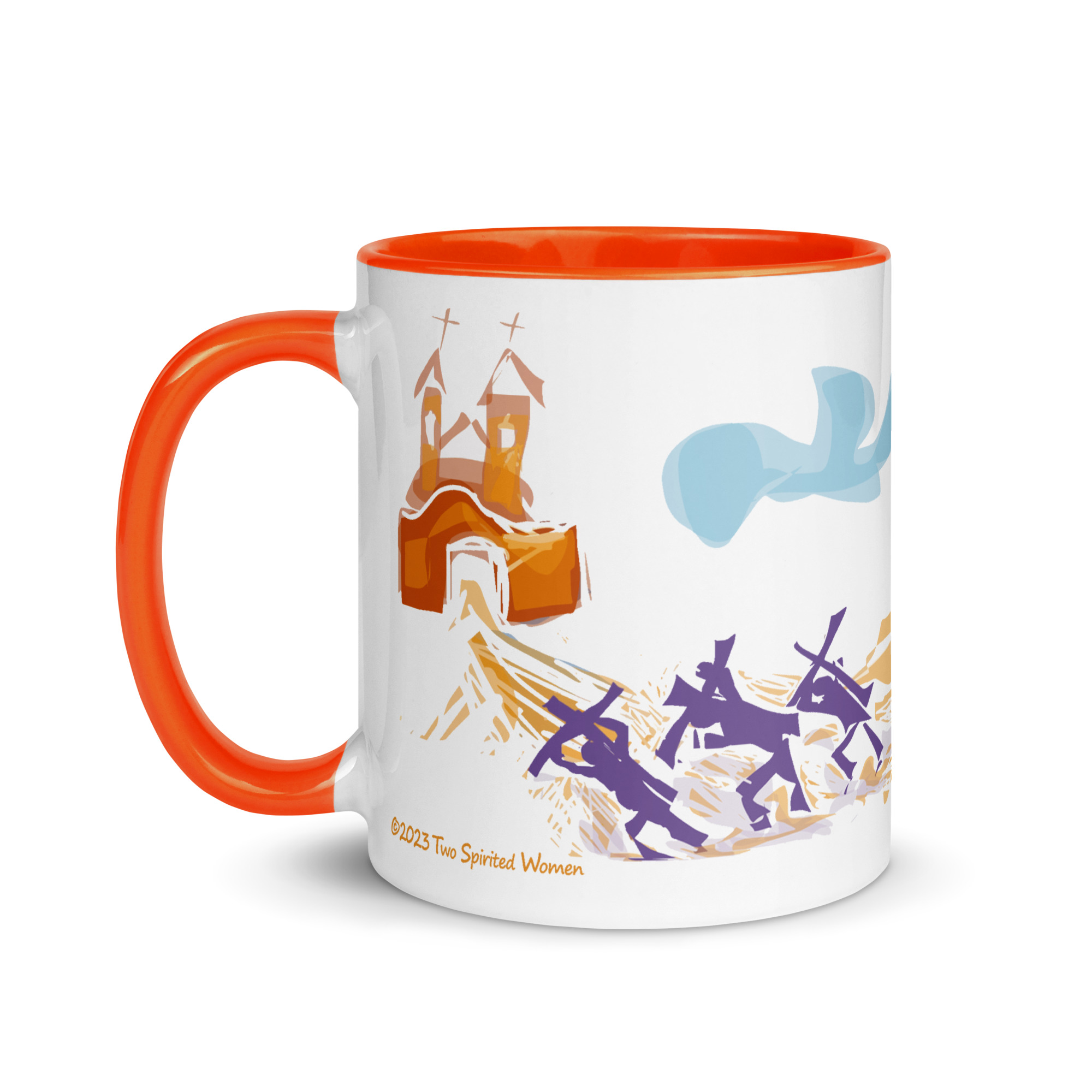 CHIMAYO PILGRIMAGE - Colorful Mug, 11 & 15 oz - Image 27