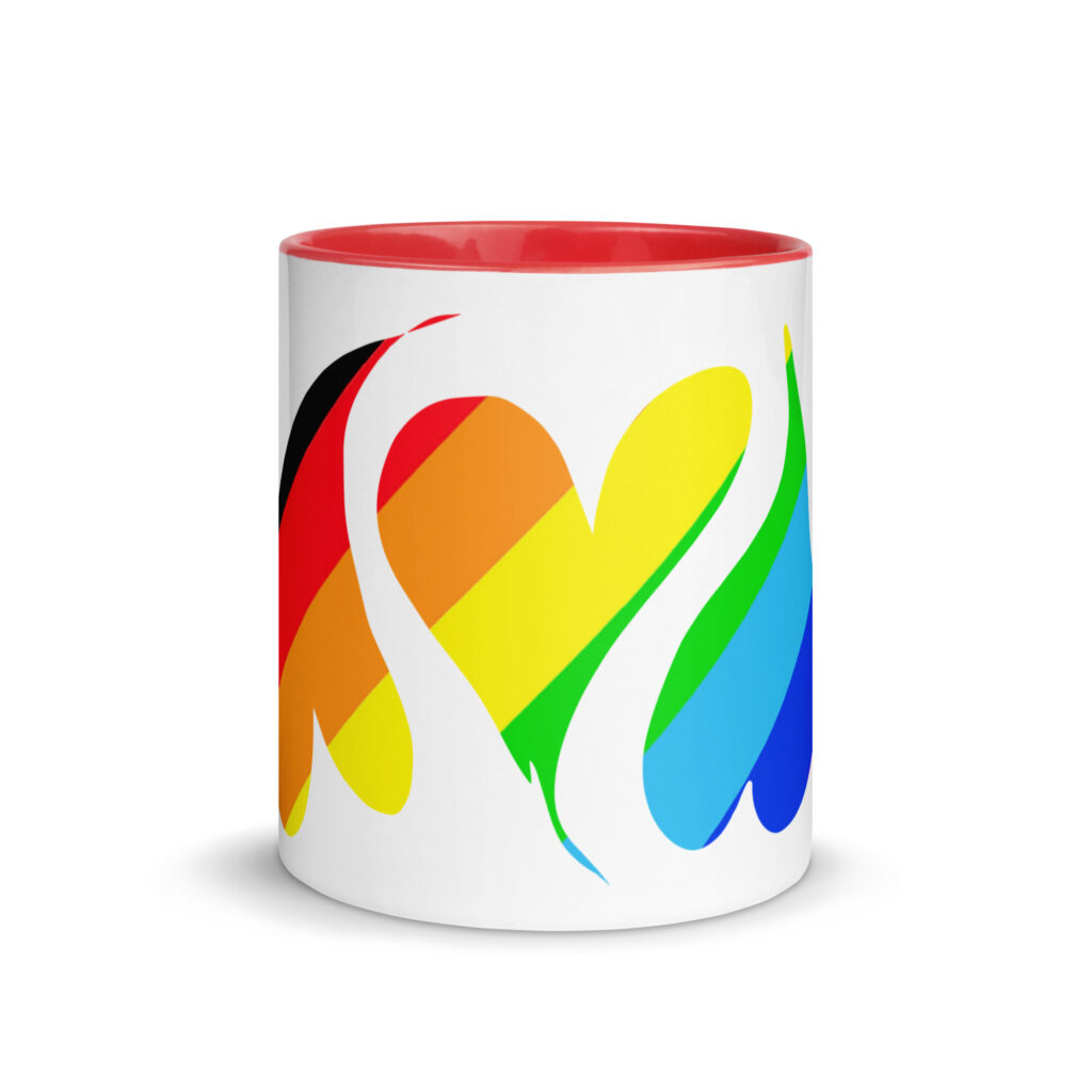 HEARTS OF PRIDE - Colorful Mug, 11 & 15 oz - Image 10