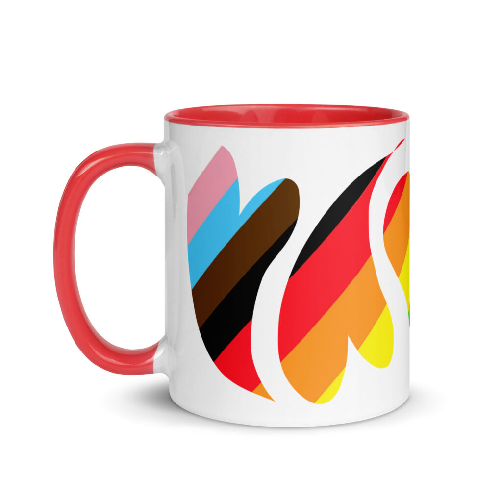 HEARTS OF PRIDE - Colorful Mug, 11 & 15 oz - Image 11