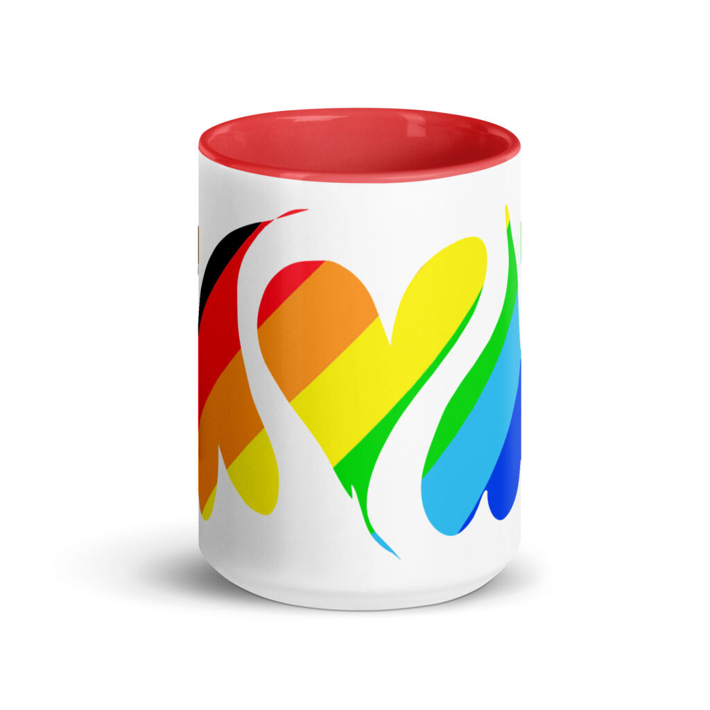 HEARTS OF PRIDE - Colorful Mug, 11 & 15 oz - Image 13