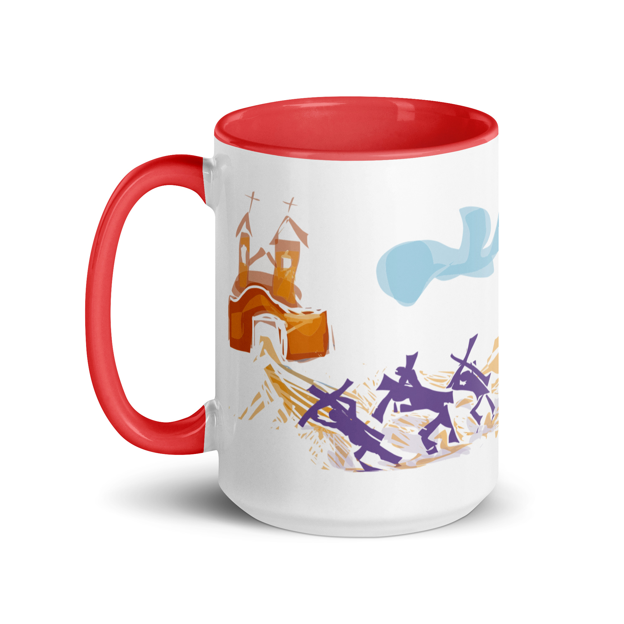 CHIMAYO PILGRIMAGE - Colorful Mug, 11 & 15 oz - Image 11