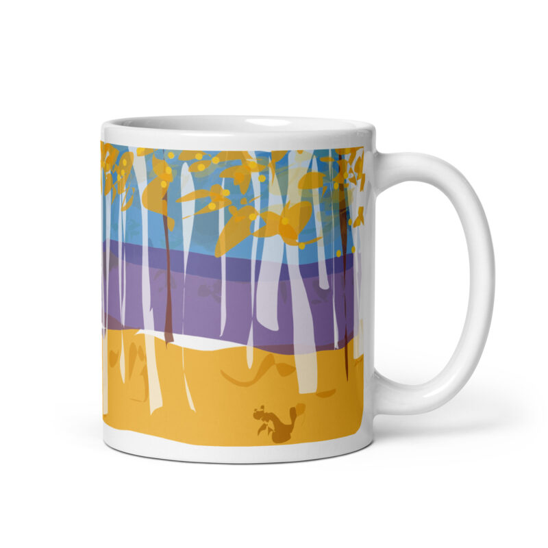 ASPEN - White Mug, 11, 15 & 20 oz