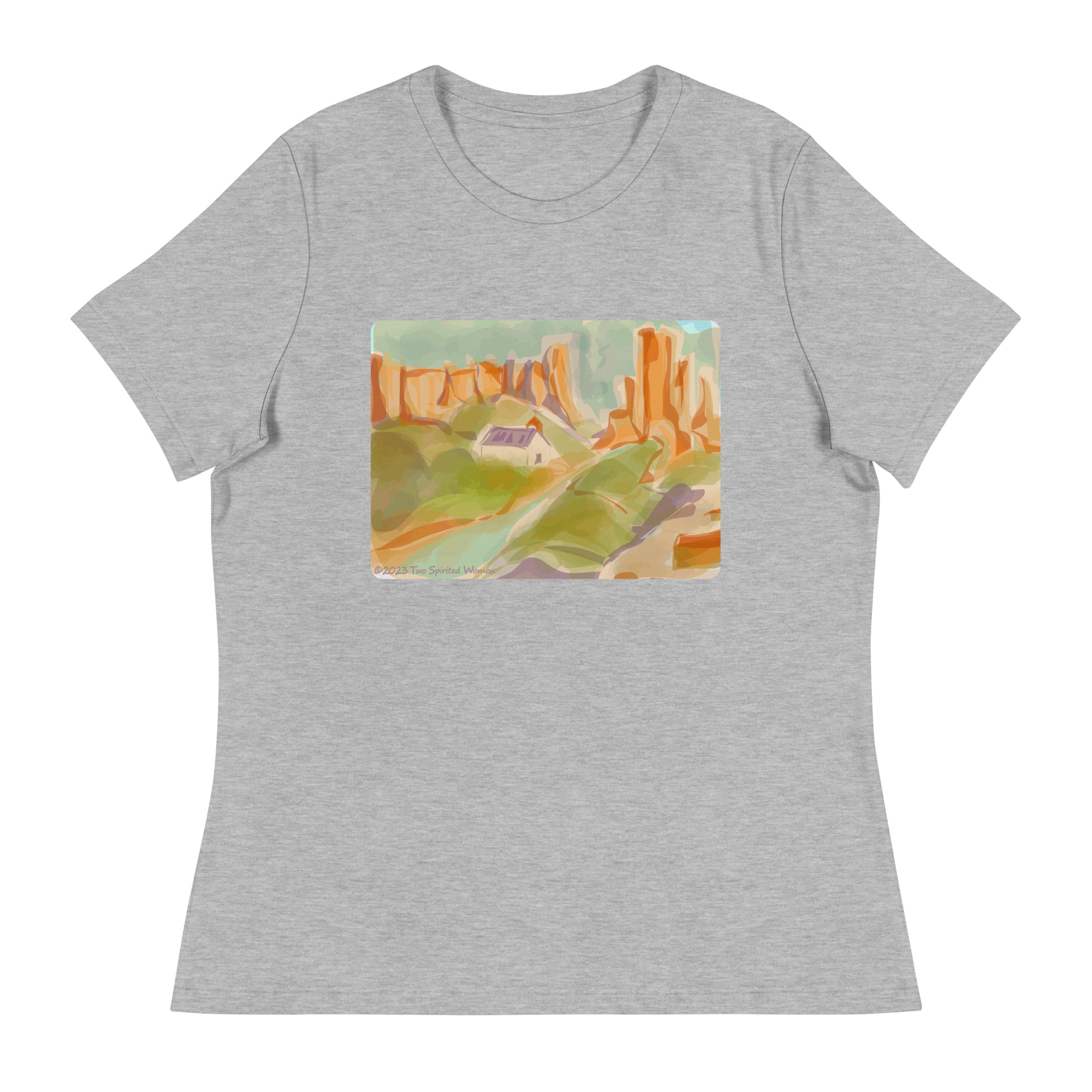 CHIMAYO HILLS - Women's Relaxed T-Shirt - Image 7