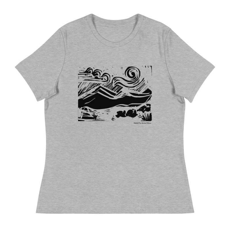 BLACK MOUNTAINS - Women's Relaxed T-Shirt - Image 11