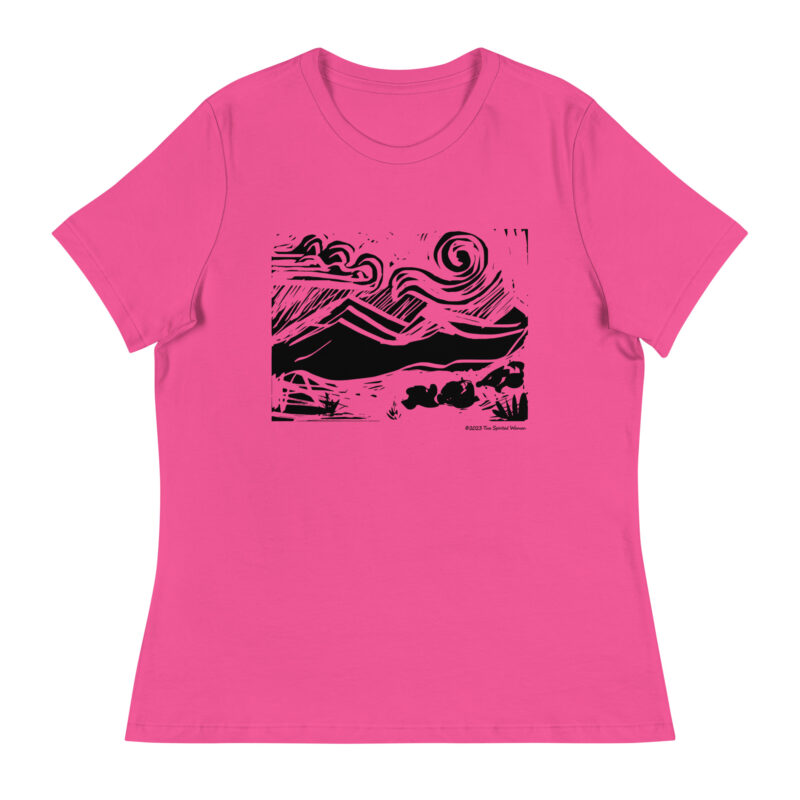 BLACK MOUNTAINS - Women's Relaxed T-Shirt - Image 6
