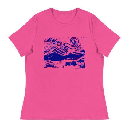 BLUE MOUNTAINS - Women's Relaxed T-Shirt