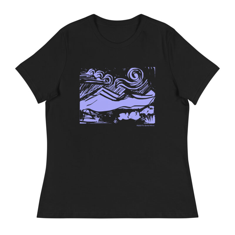 BLUE MOUNTAINS - Women's Relaxed T-Shirt - Image 12