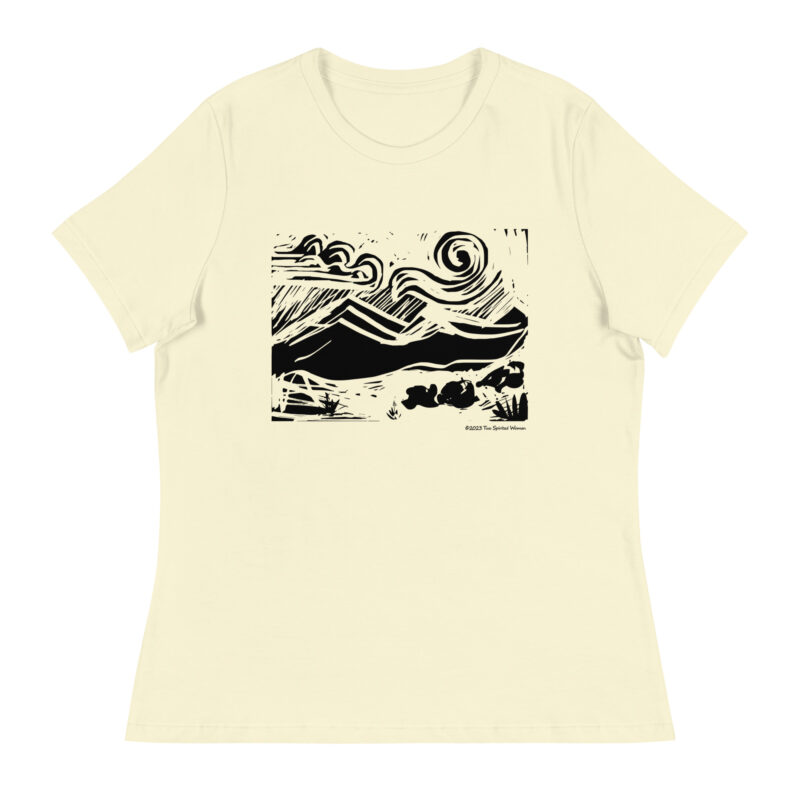 BLACK MOUNTAINS - Women's Relaxed T-Shirt - Image 15