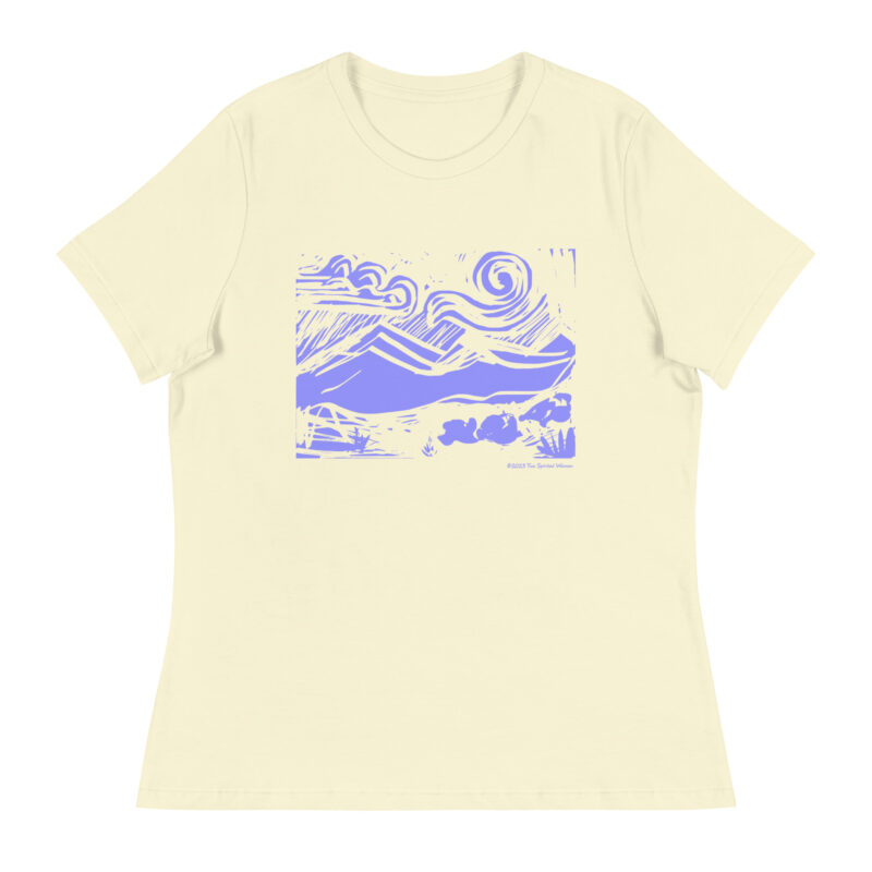 BLUE MOUNTAINS - Women's Relaxed T-Shirt - Image 17