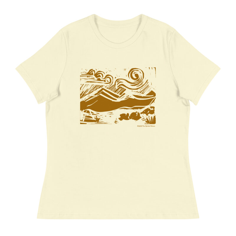 SUNNY MOUNTAINS - Women's Relaxed T-Shirt - Image 12