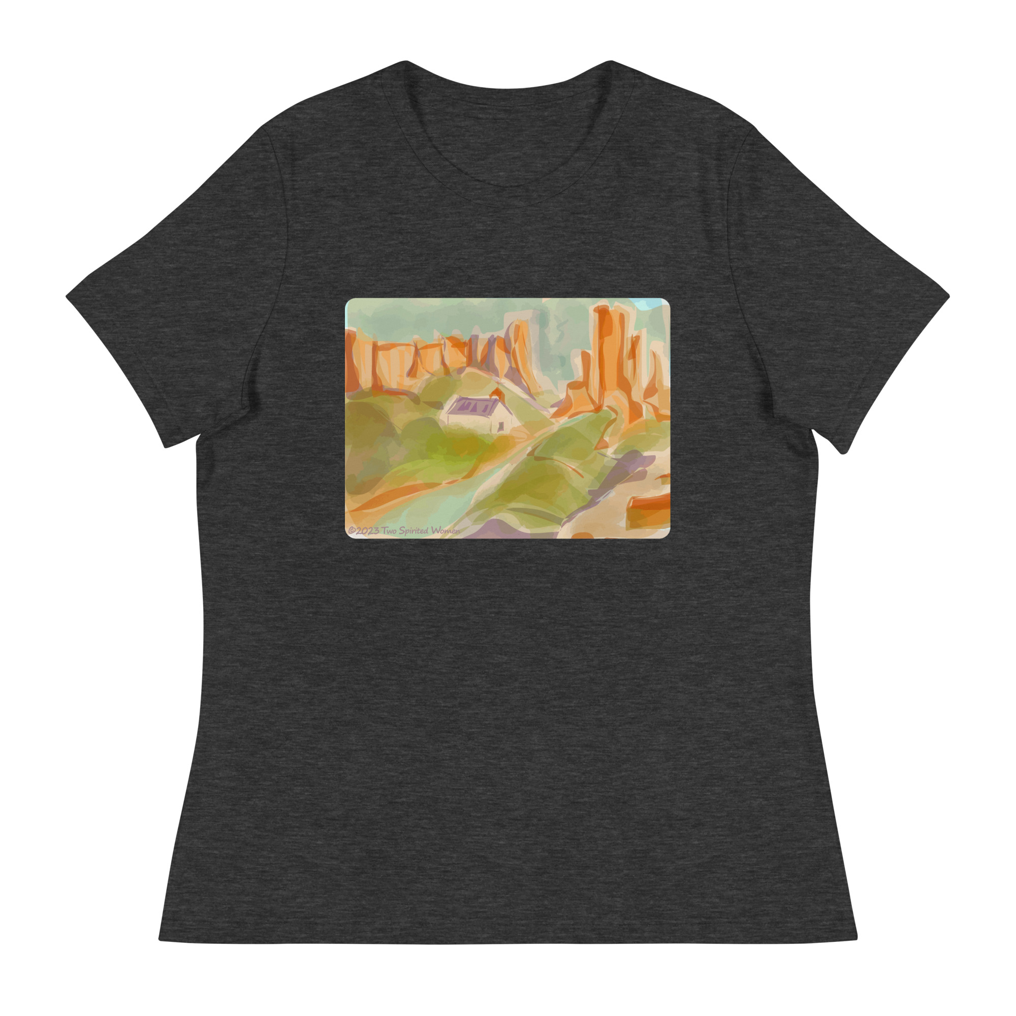 CHIMAYO HILLS - Women's Relaxed T-Shirt - Image 3