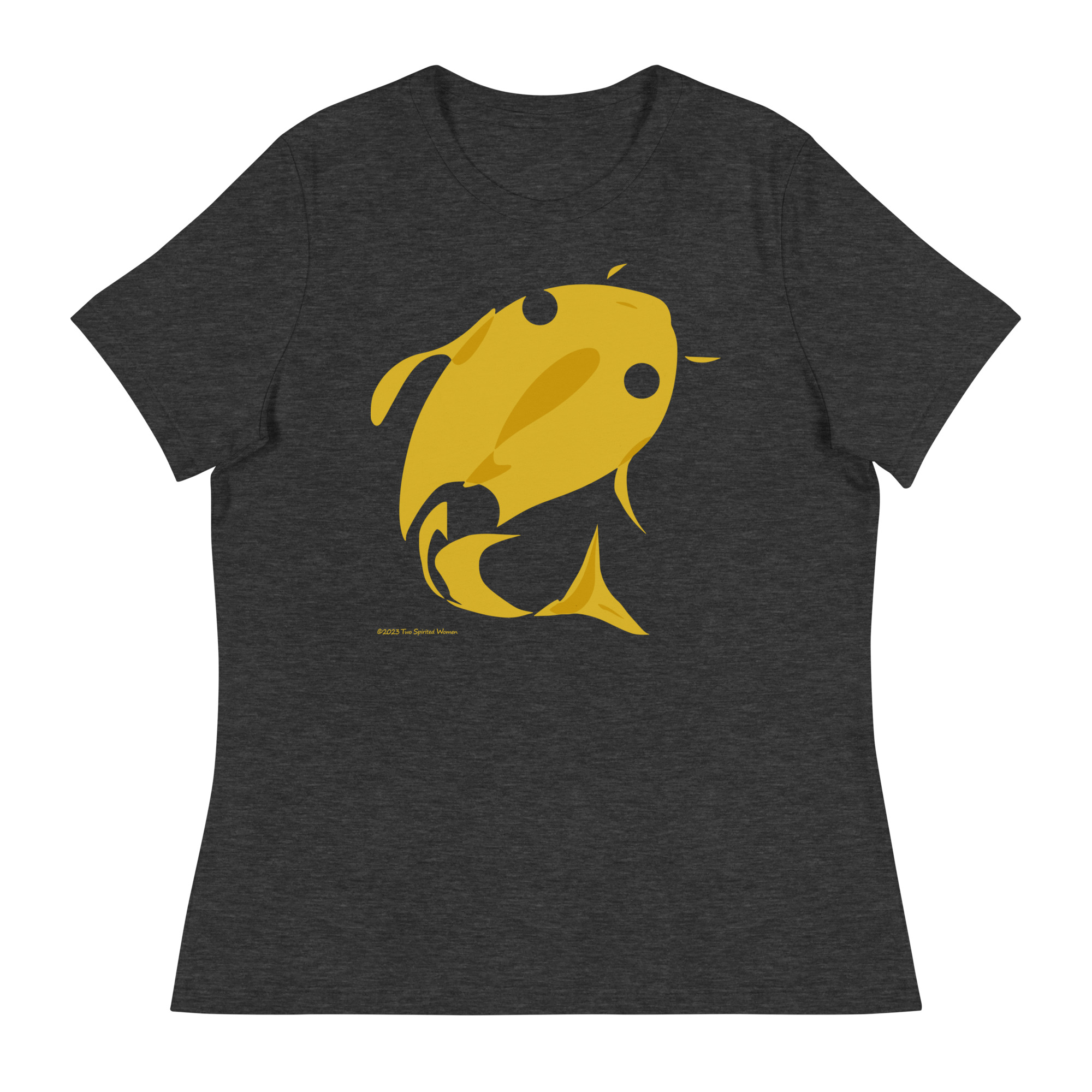 GOLD FISH - Women's Relaxed T-Shirt - Image 3