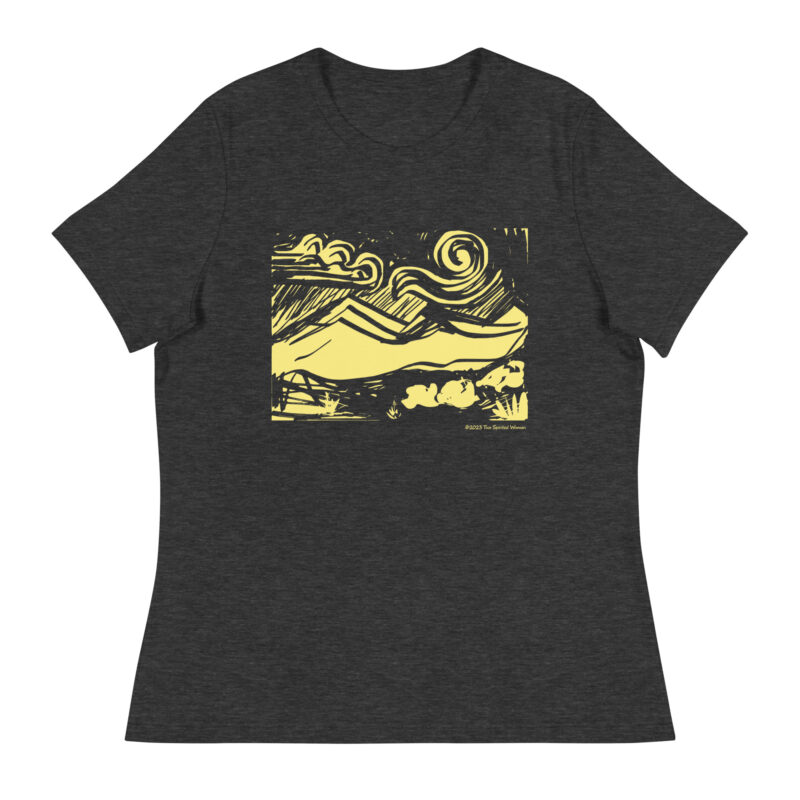 SUNNY MOUNTAINS - Women's Relaxed T-Shirt - Image 4