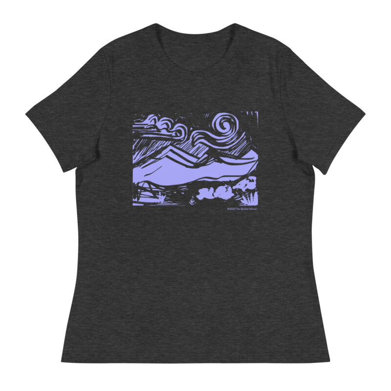 BLUE MOUNTAINS - Women's Relaxed T-Shirt - Image 13