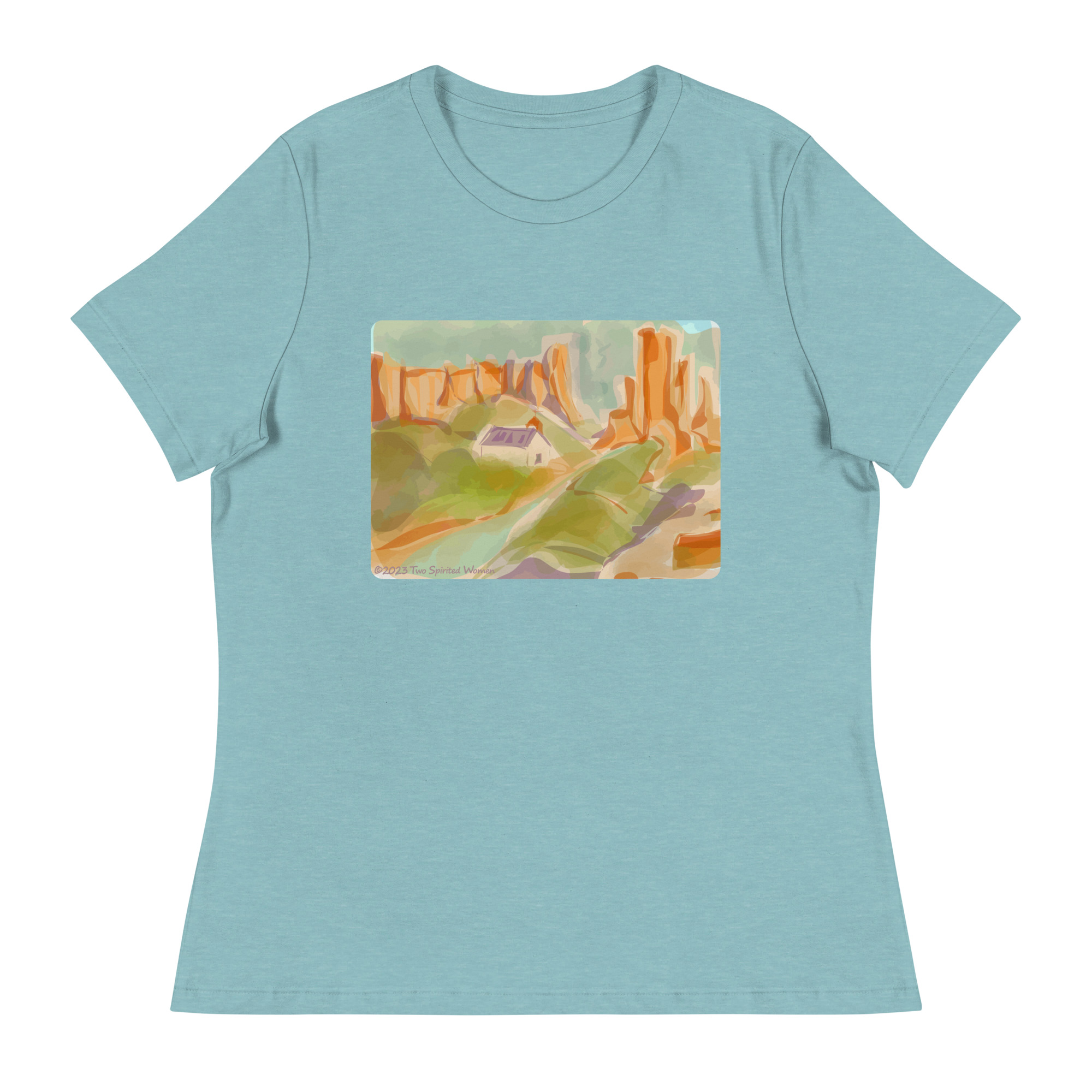 CHIMAYO HILLS - Women's Relaxed T-Shirt - Image 6
