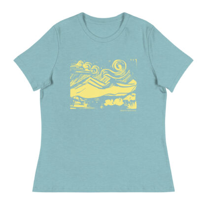 SUNNY MOUNTAINS - Women's Relaxed T-Shirt