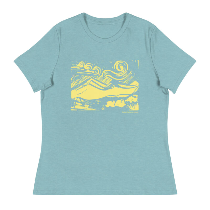 SUNNY MOUNTAINS - Women's Relaxed T-Shirt