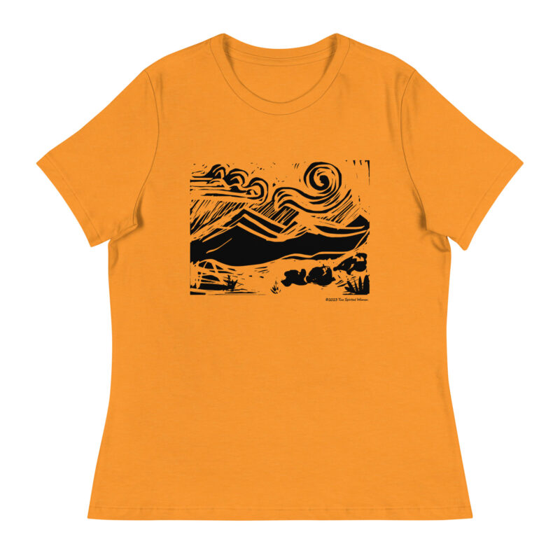 BLACK MOUNTAINS - Women's Relaxed T-Shirt - Image 9