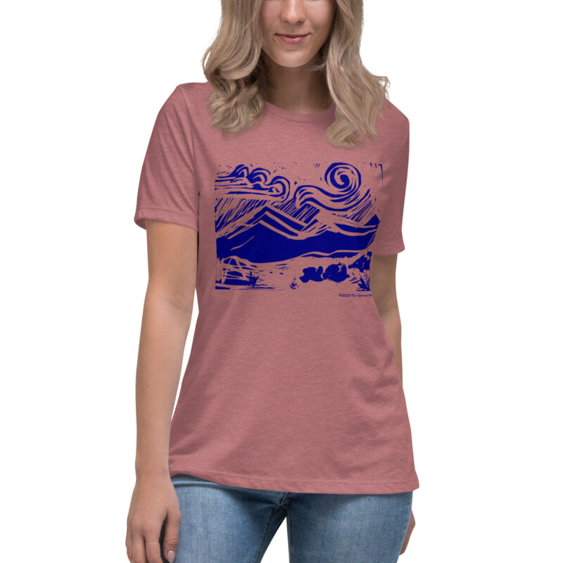 BLUE MOUNTAINS - Women's Relaxed T-Shirt - Image 18